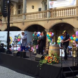ODENG bei der Eröffnung vom 40. Stuttgarter Weindorf